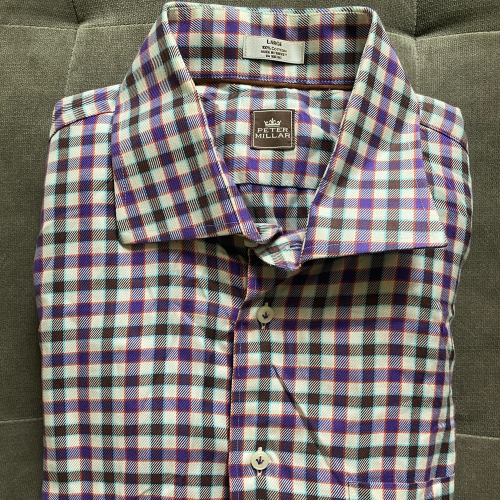 Peter Millar button down shirt